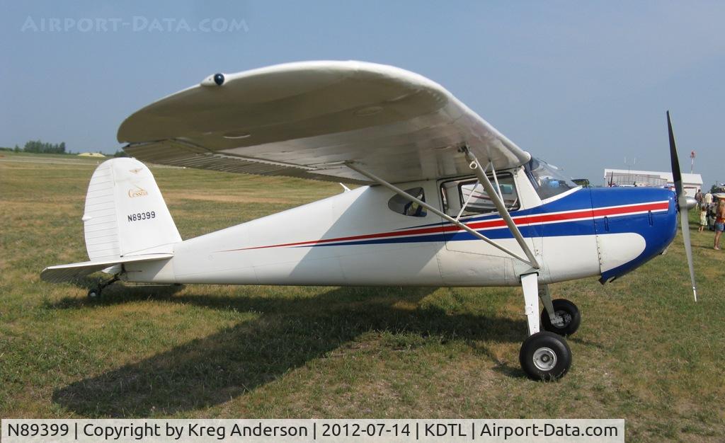 N89399, 1946 Cessna 140 C/N 8431, 2012 Detroit Lakes Water Carnival Fly-in