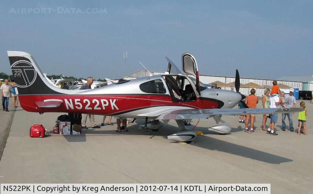 N522PK, 2012 Cirrus SR22T C/N 0321, 2012 Detroit Lakes Water Carnival Fly-in
