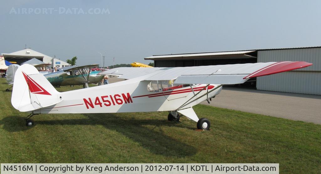 N4516M, 1947 Piper PA-11 Cub Special C/N 11-20, 2012 Detroit Lakes Water Carnival Fly-in