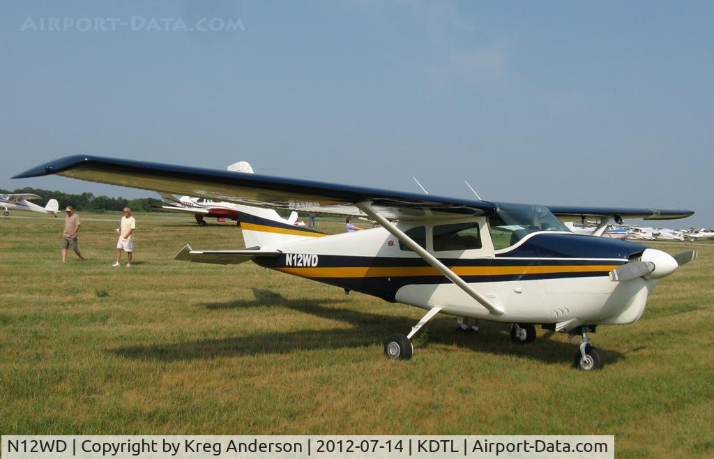 N12WD, 1960 Cessna 210 C/N 57480, 2012 Detroit Lakes Water Carnival Fly-in