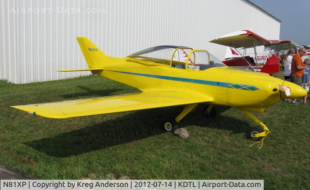 N81XP, 1981 Smyth SIDEWINDER C/N 212316, 2012 Detroit Lakes Water Carnival Fly-in