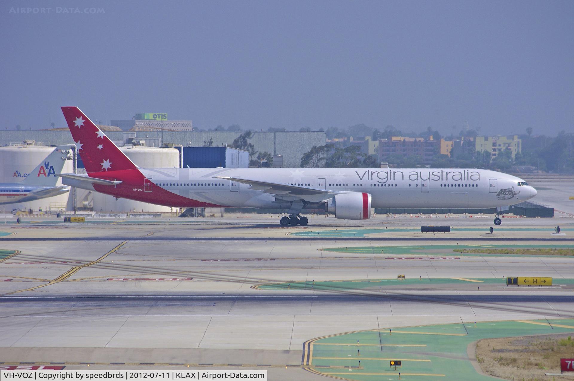 VH-VOZ, 2008 Boeing 777-3ZG/ER C/N 35302, Virgin Australia