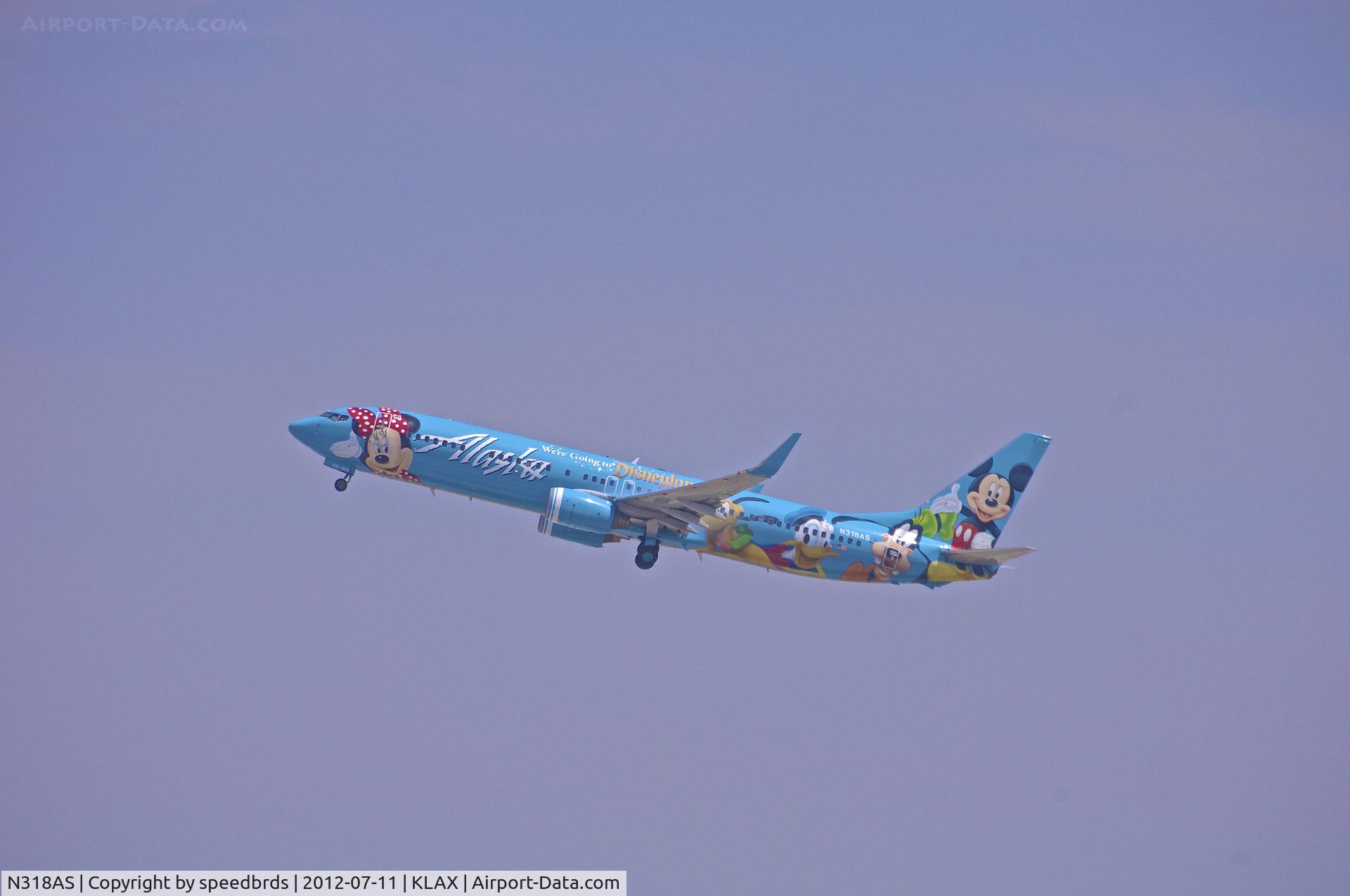 N318AS, 2003 Boeing 737-990 C/N 30018, Alaska Airlines 