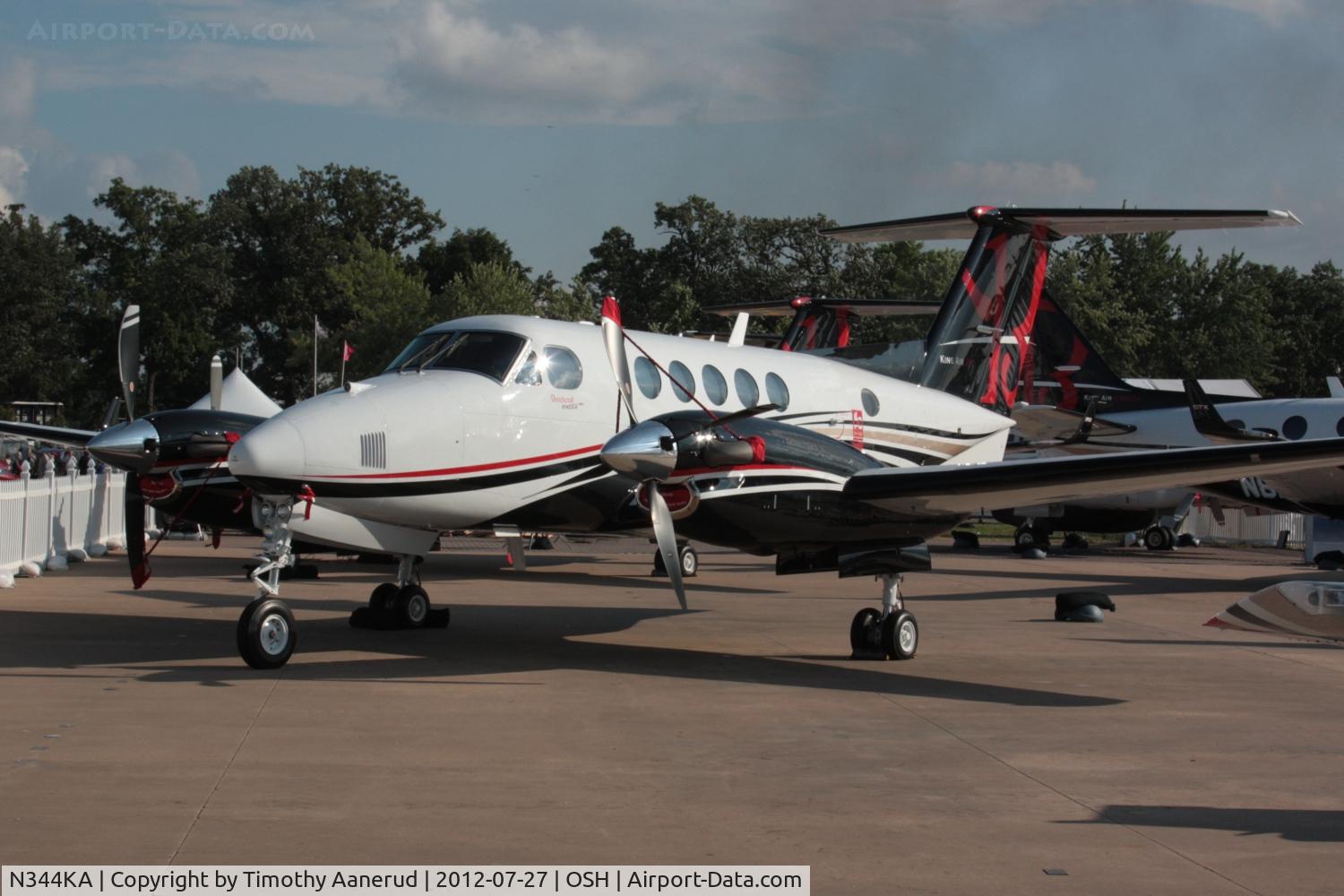 N344KA, 2012 Hawker Beechcraft B200GT King Air C/N BY-144, Hawker Beechcraft Corp B200GT, c/n: BY-144