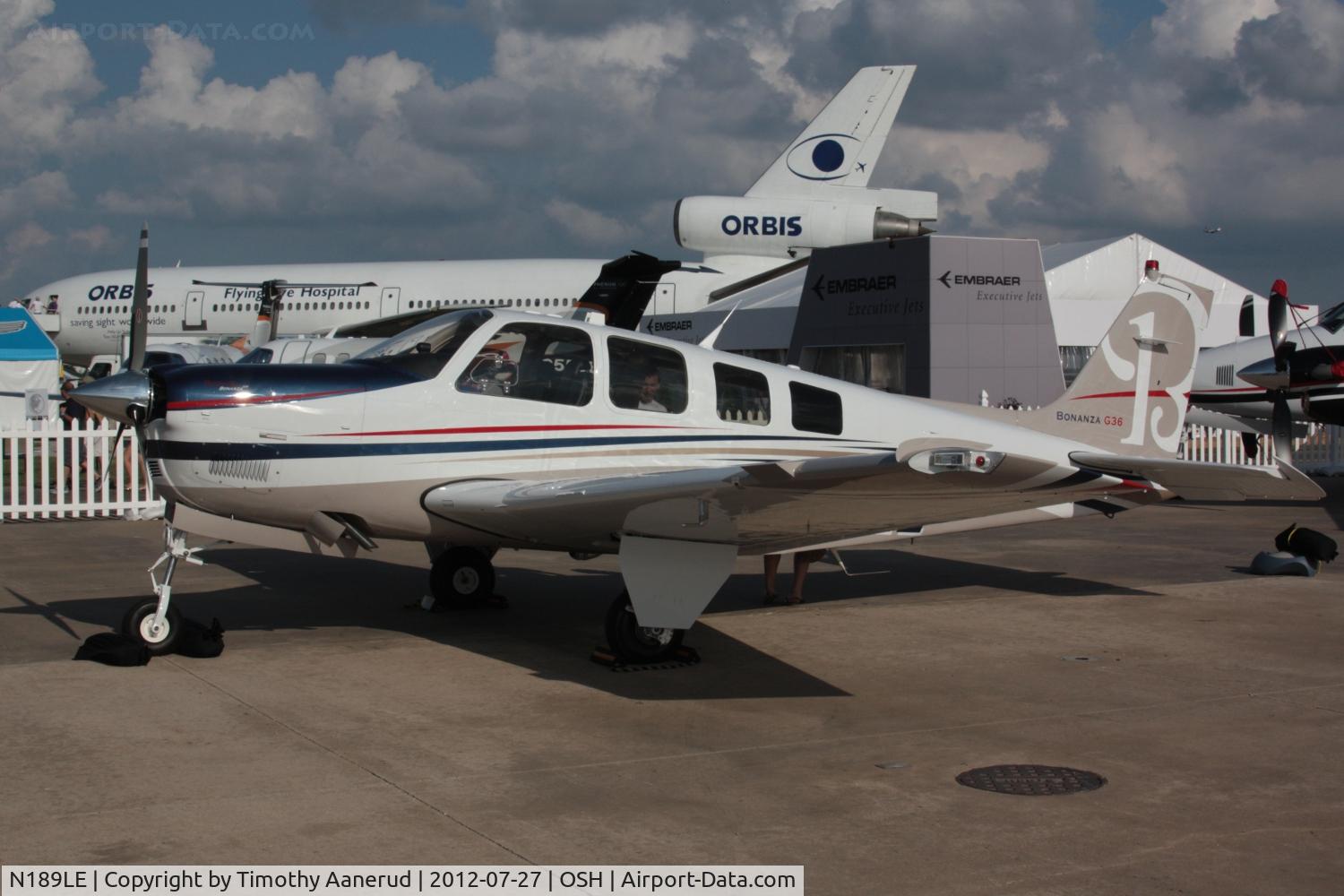 N189LE, 2011 Beech G36 Bonanza C/N E-3957, 2011 Beech G36, c/n: E-3957