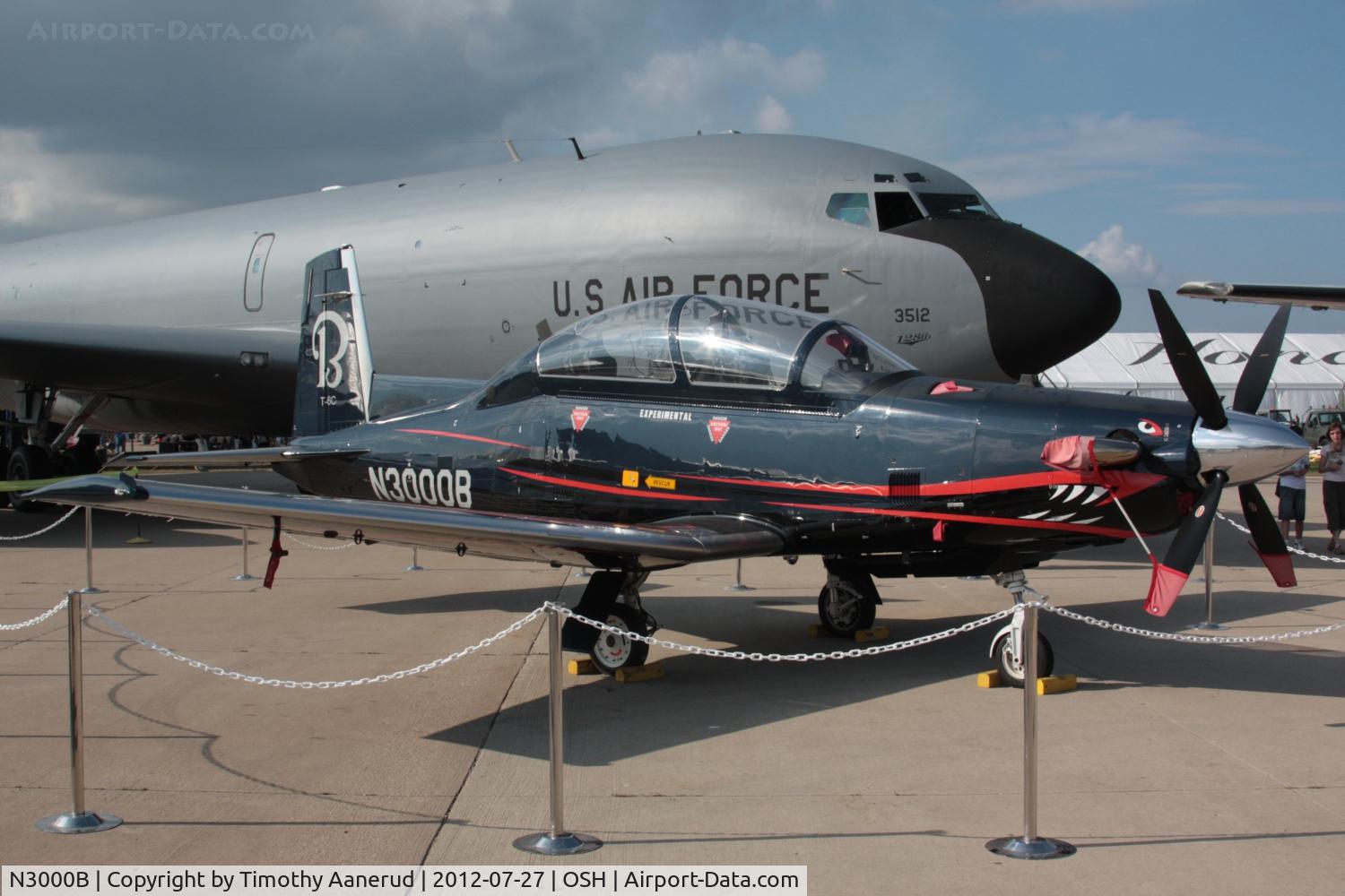 N3000B, 2006 Raytheon 3000 (T-6) C/N PH-1, 2006 Raytheon Aircraft Company 3000, c/n: PH-1