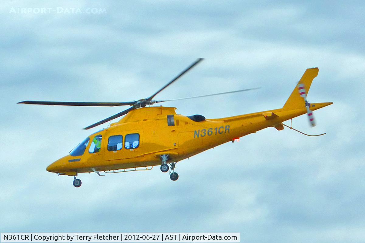 N361CR, 2011 AgustaWestland AW-109SP GrandNew C/N 22243, at Astoria OR