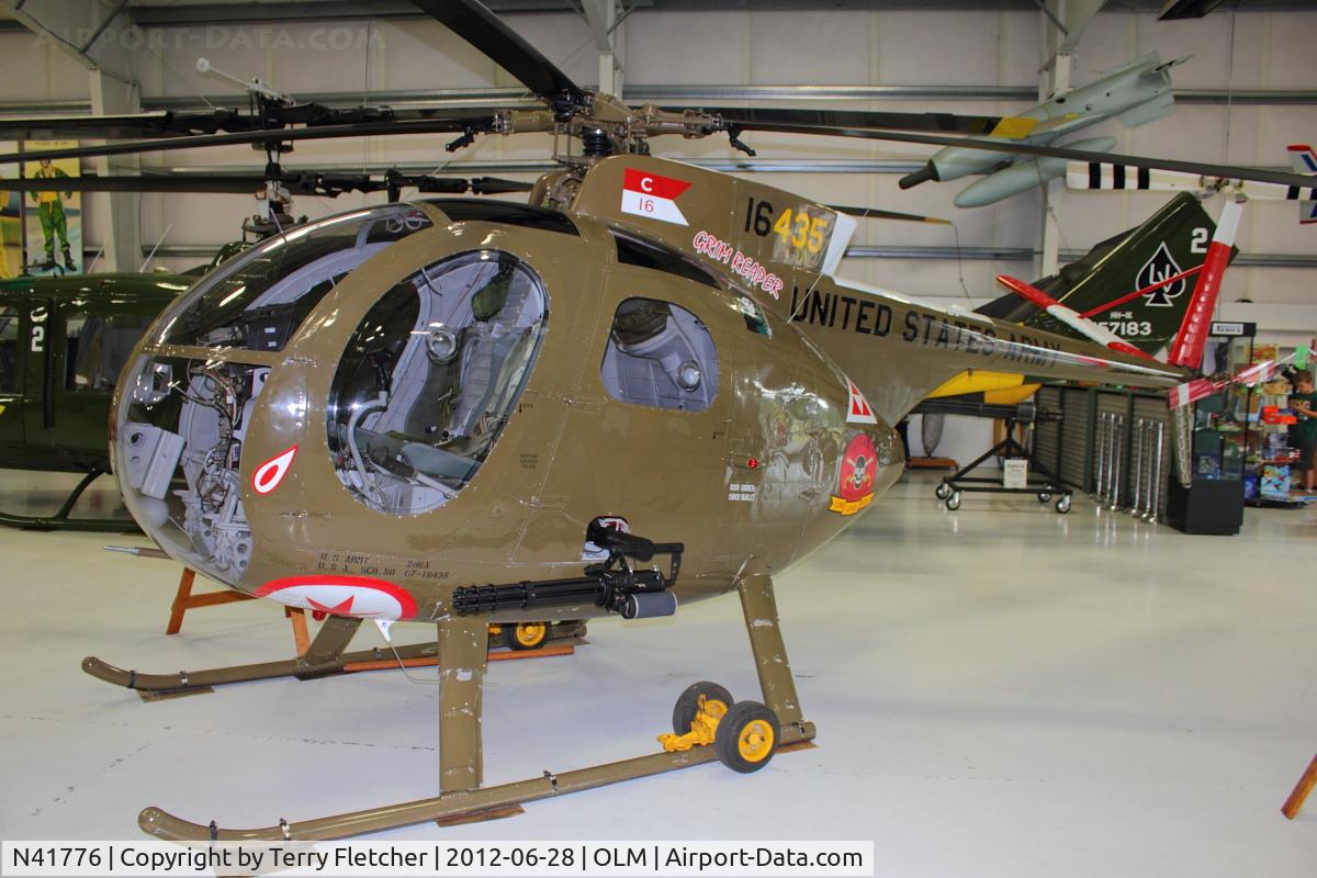 N41776, 1967 Hughes 369A (OH-6A) C/N 1080820, 1967 Hughes 369A (OH-6A), c/n: 1080820 ex US Army  67-16435