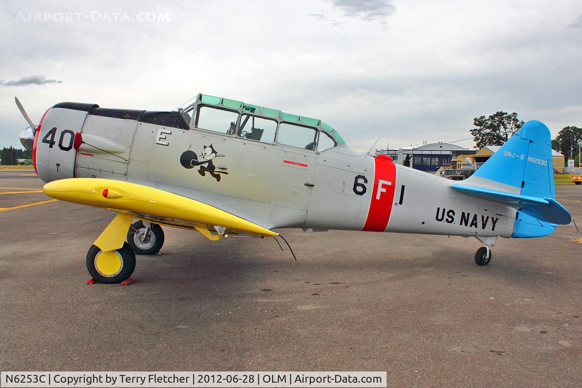 N6253C, North American T-6G Texan C/N 168-47, North American T-6G, c/n: 168-47 ex USAF 49-2943