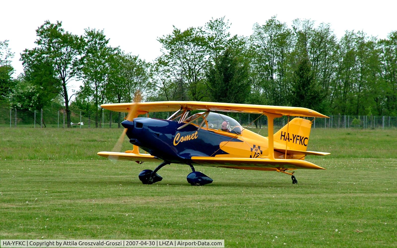 HA-YFKC, 2003 B & F Funk FK-12 Comet C/N 012-053, Zalaegerszeg-Andráshida Airfield, Airshow - Hungary