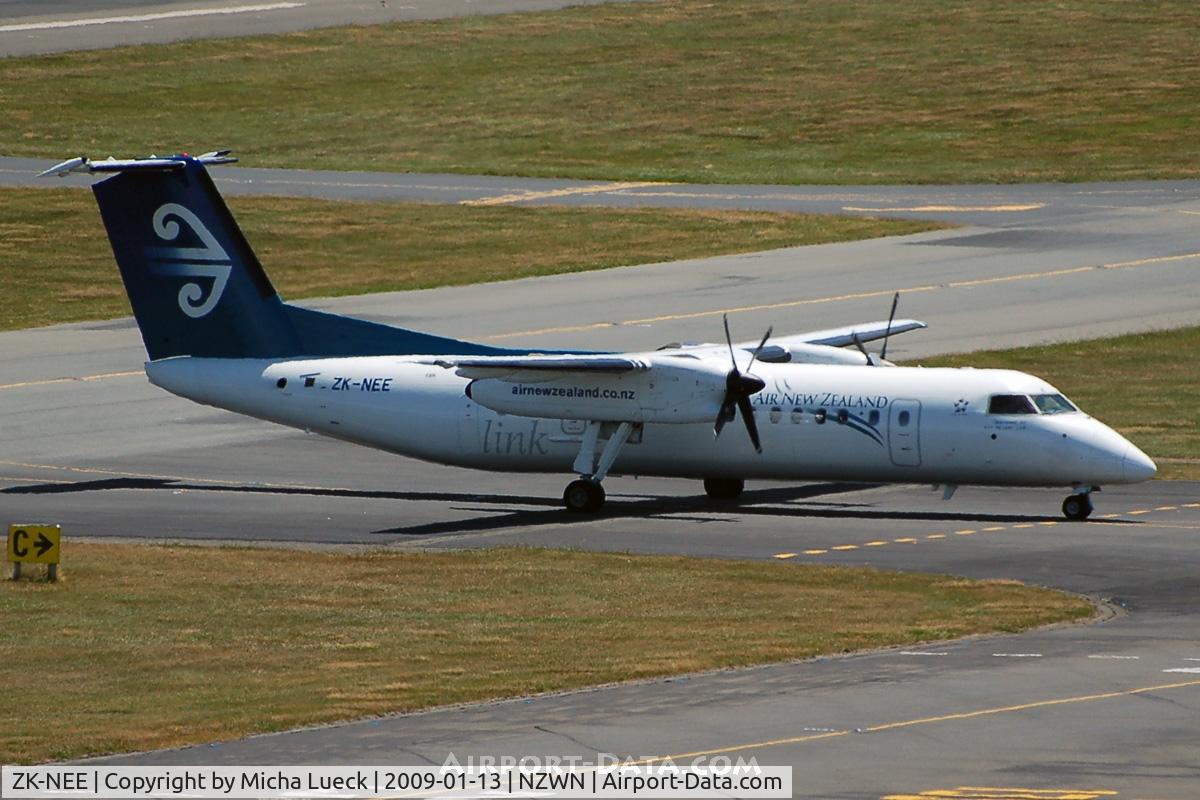 ZK-NEE, 2005 De Havilland Canada DHC-8-311 Dash 8 C/N 618, At Wellington