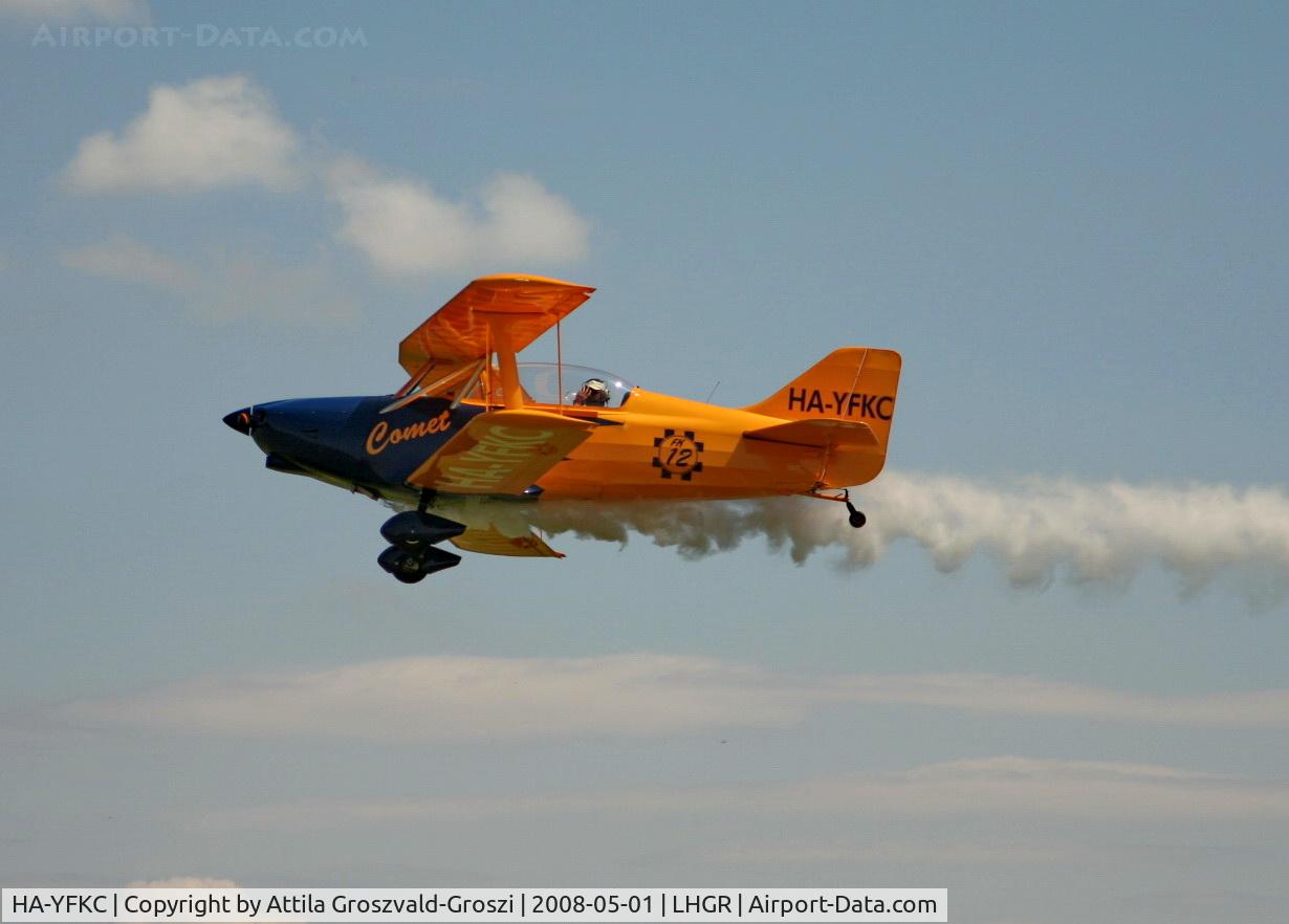 HA-YFKC, 2003 B & F Funk FK-12 Comet C/N 012-053, Gyuro Airfield, Hungary LHGR-Airshow