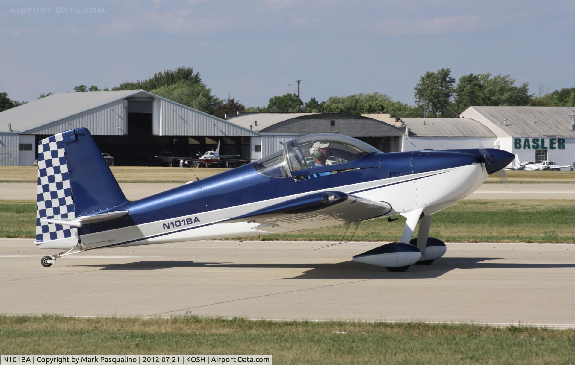 N101BA, Vans RV-7 C/N 71336, Vans RV-7