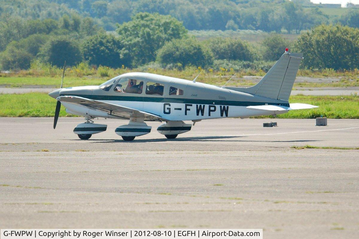 G-FWPW, 1988 Piper PA-28-236 Dakota C/N 28-11018, Visiting Piper Dakota.