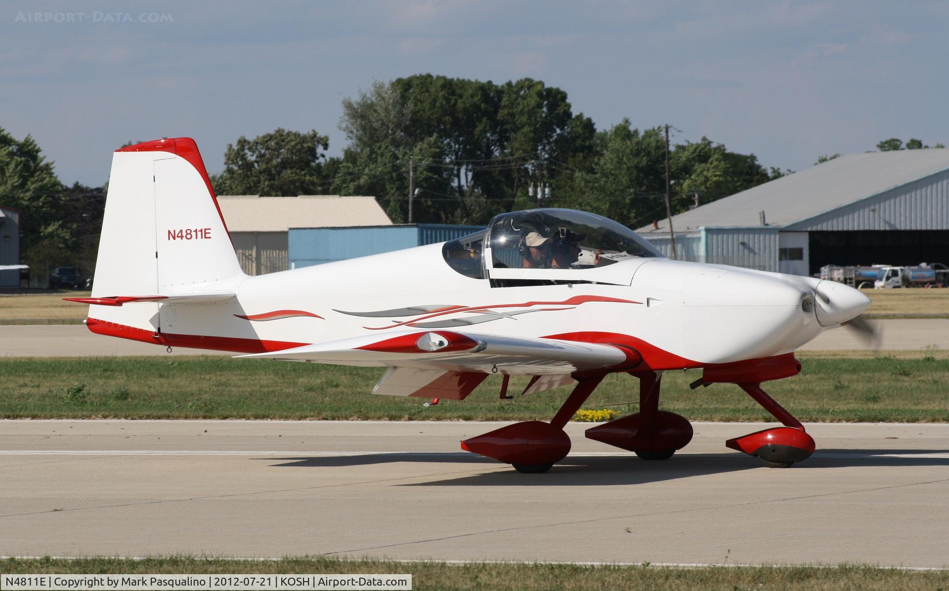 N4811E, Vans RV-7A C/N 70455, Vans RV-7A
