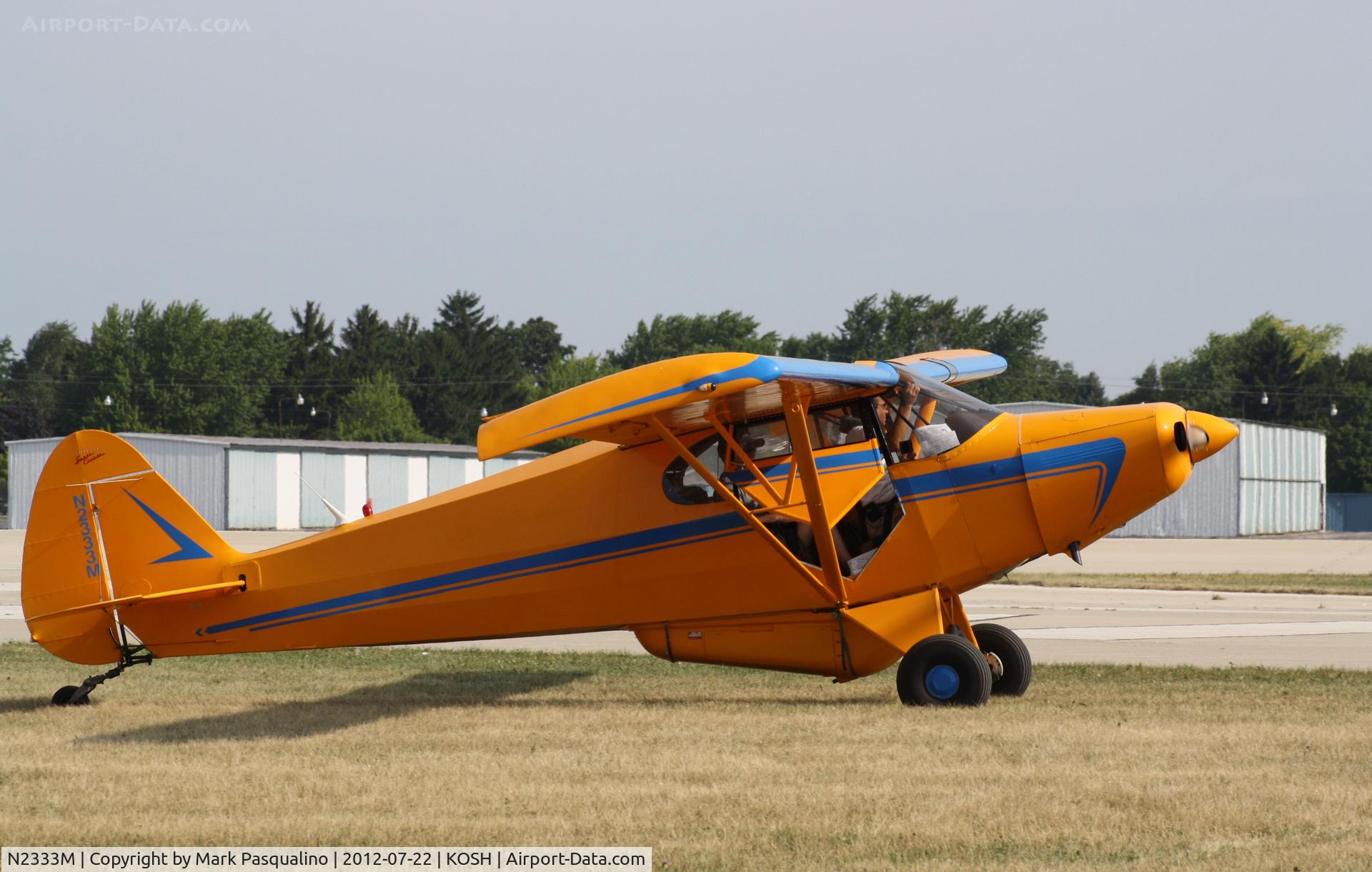 N2333M, 1946 Piper PA-12 Super Cruiser C/N 12-1394, Piper PA-12