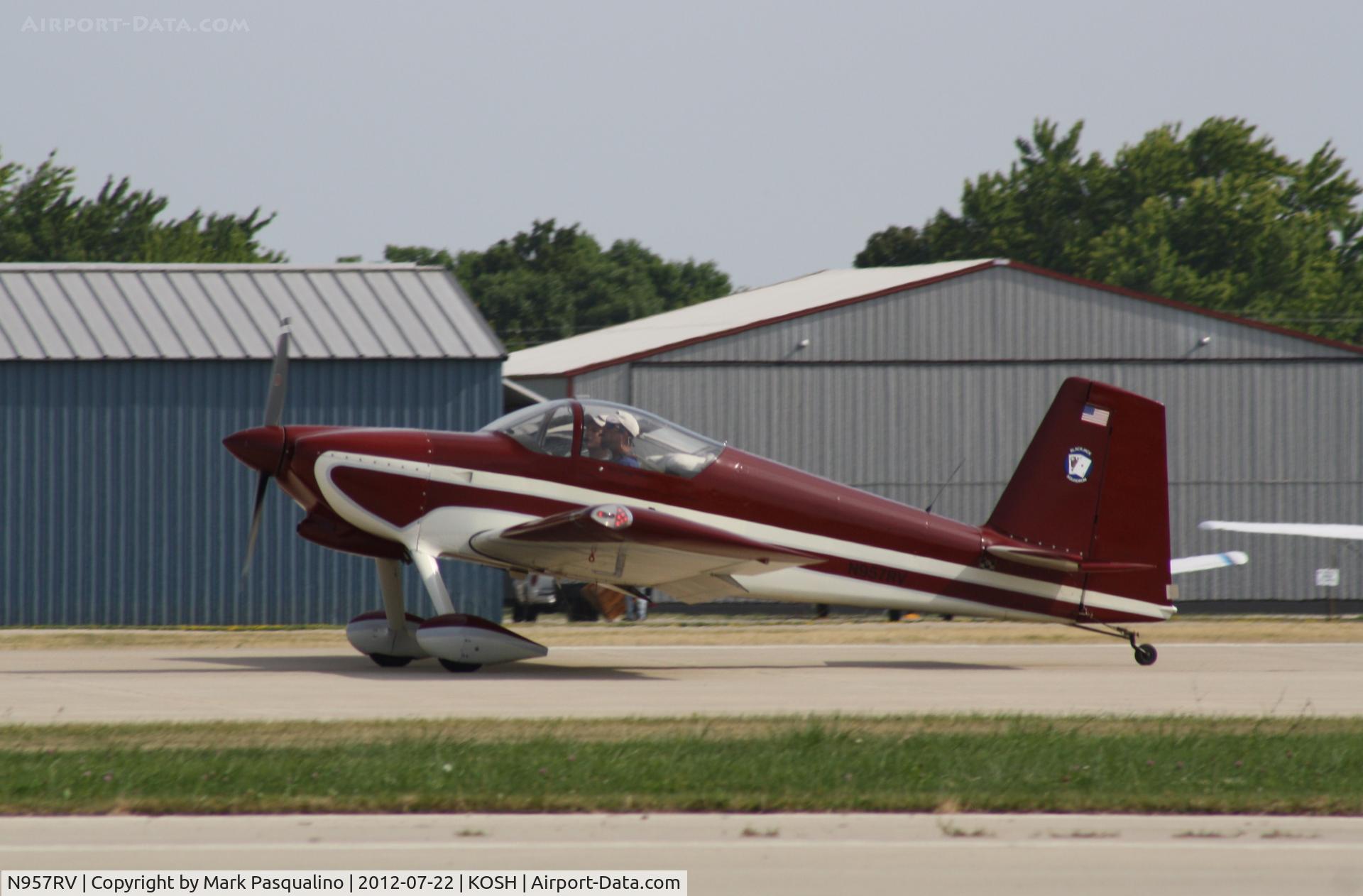 N957RV, 2009 Vans RV-7 C/N 72608, Vans RV-7