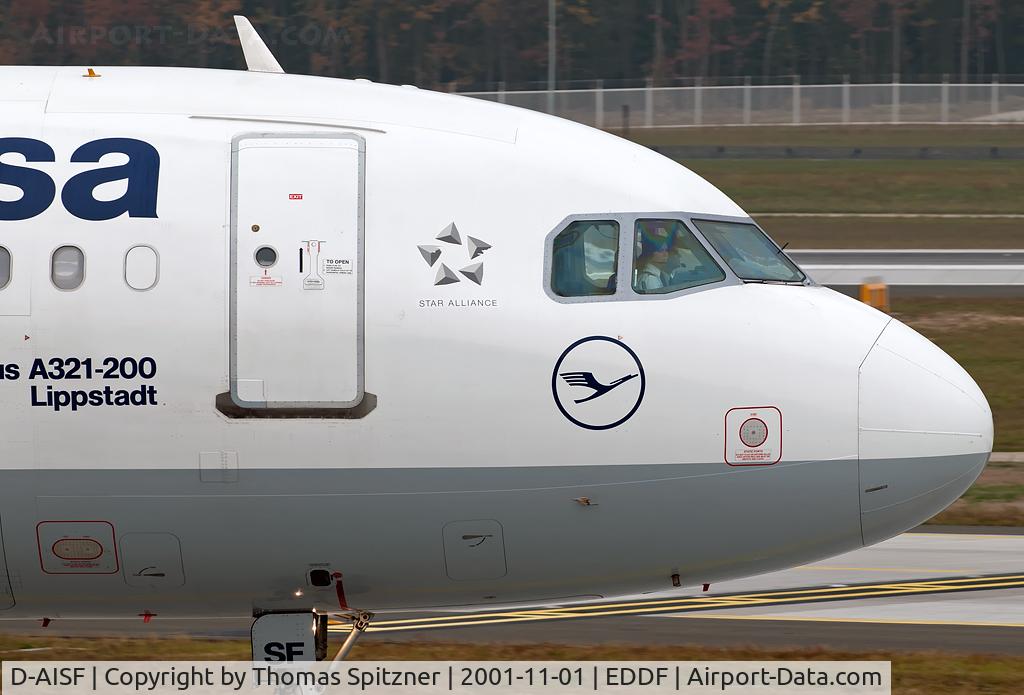 D-AISF, 2000 Airbus A321-231 C/N 1260, Nice F/O I have to admit.... :-) :-)