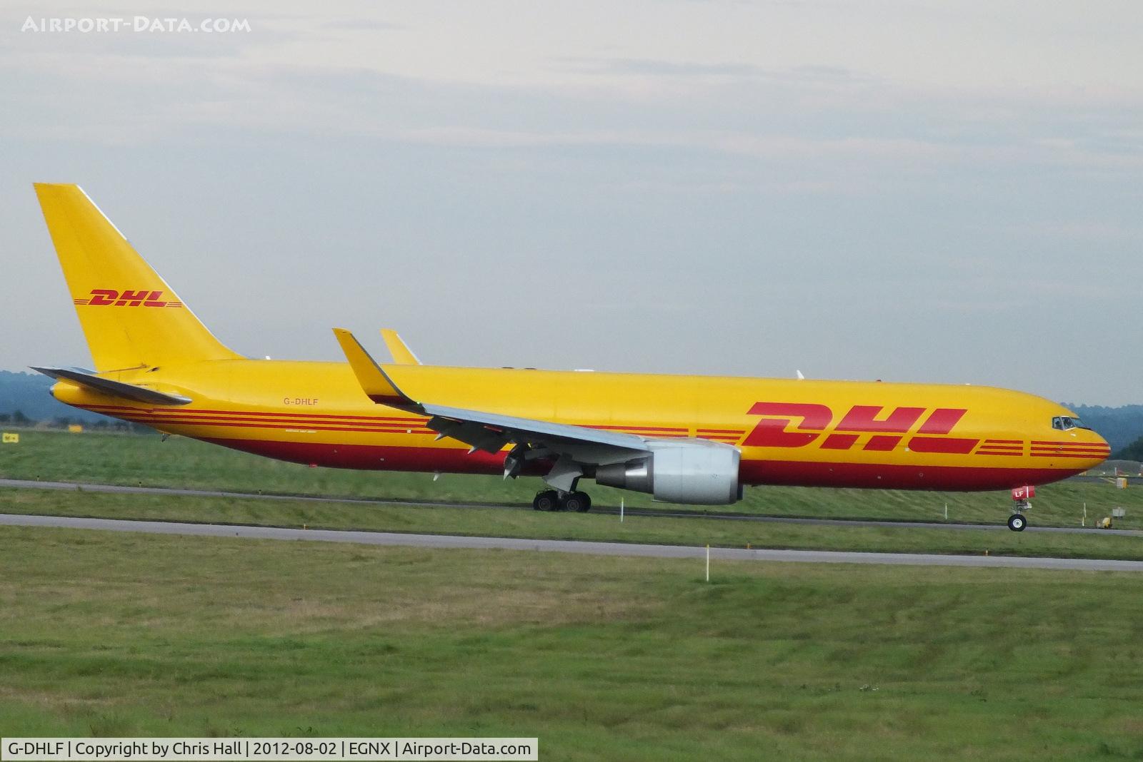 G-DHLF, 2009 Boeing 767-3JHF C/N 37806, DHL Air