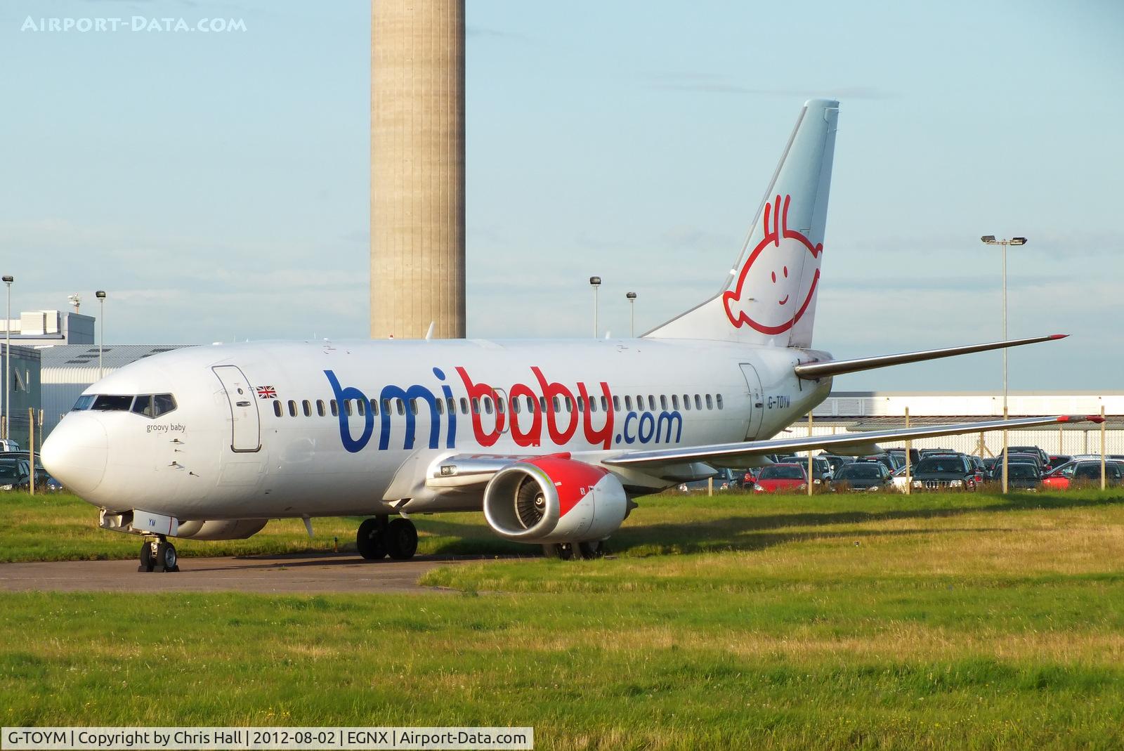 G-TOYM, 1998 Boeing 737-36Q C/N 29141, BMI baby