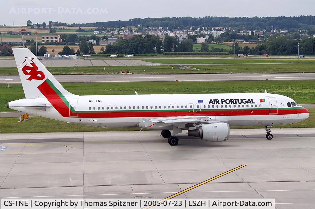 CS-TNE, 1992 Airbus A320-211 C/N 395, TAP Air Portugal CS-TNE named 