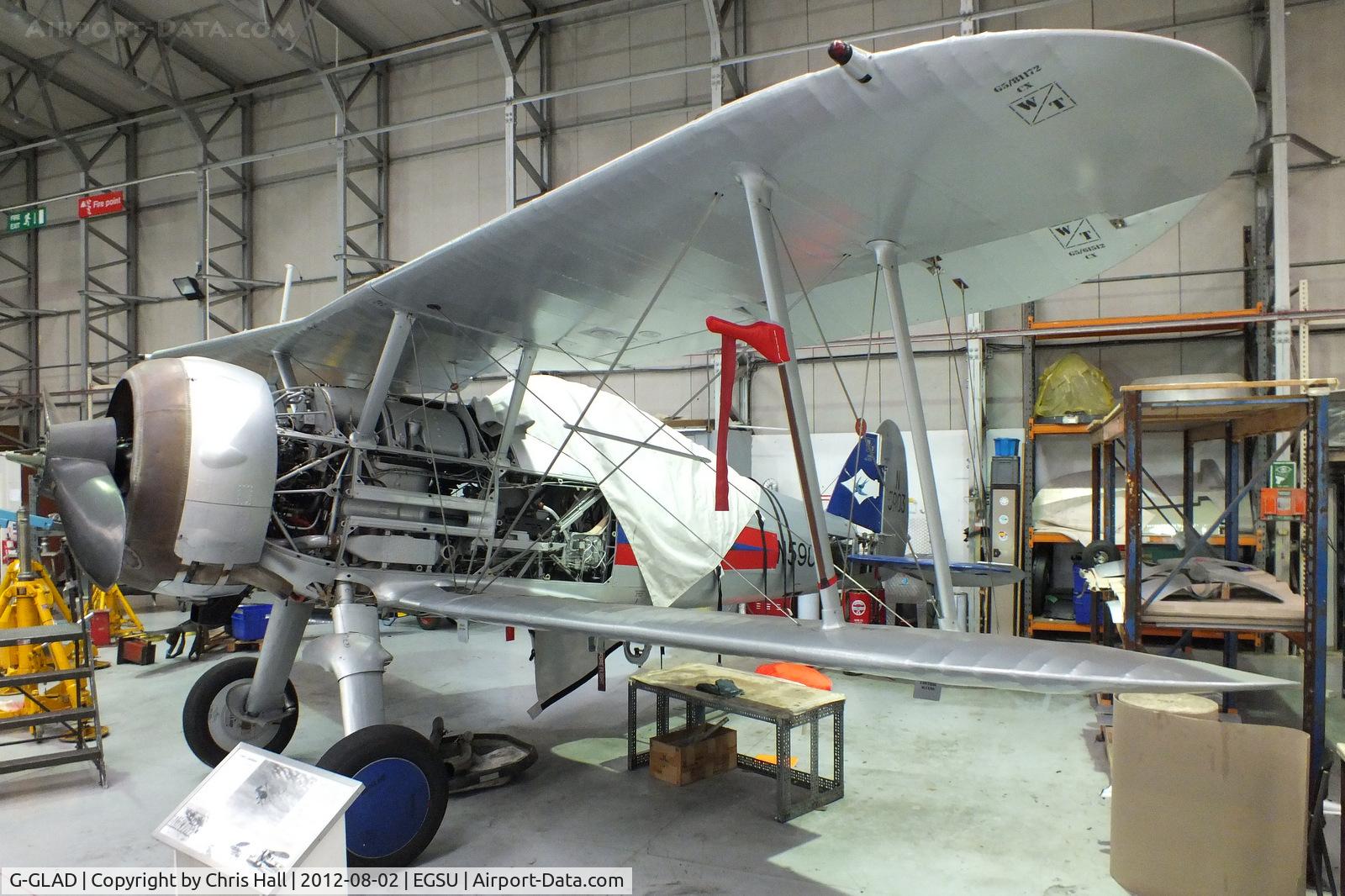 G-GLAD, 1939 Gloster Gladiator Mk2 C/N G5/75751, The Fighter Collection