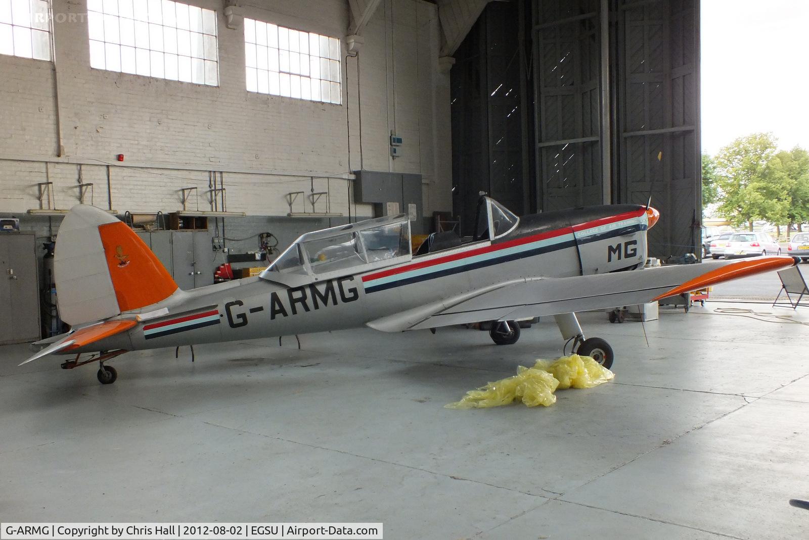 G-ARMG, 1952 De Havilland DHC-1 Chipmunk T.10 C/N C1/0575, at the IWM Duxford