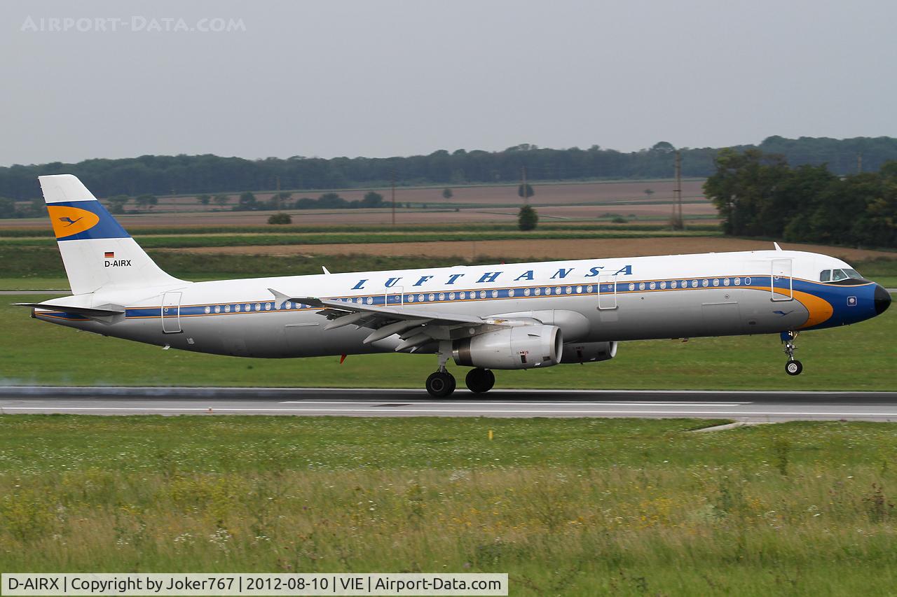 D-AIRX, 1998 Airbus A321-131 C/N 0887, Lufthansa