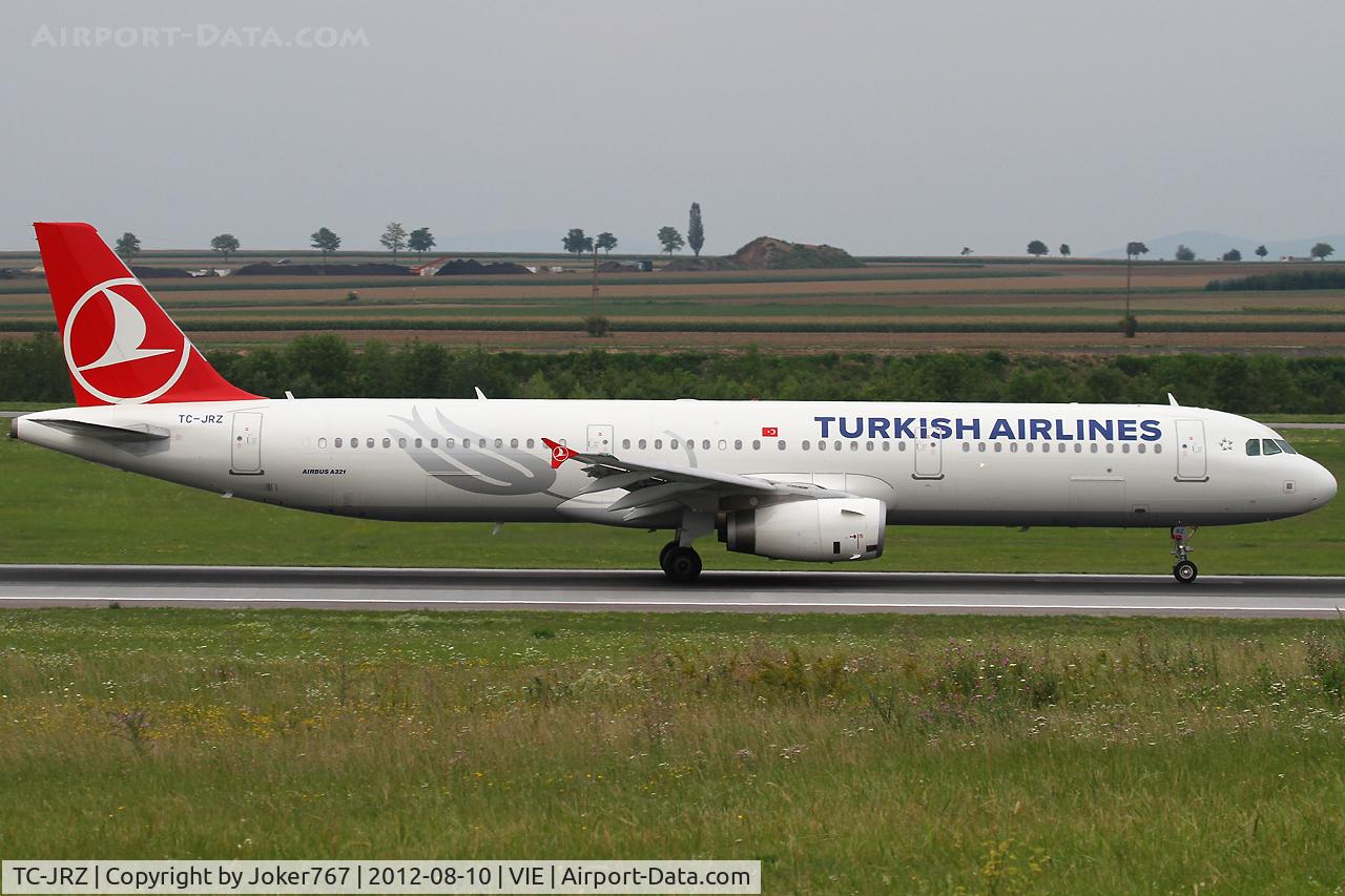 TC-JRZ, 2012 Airbus A321-231 C/N 5118, Turkish Airlines