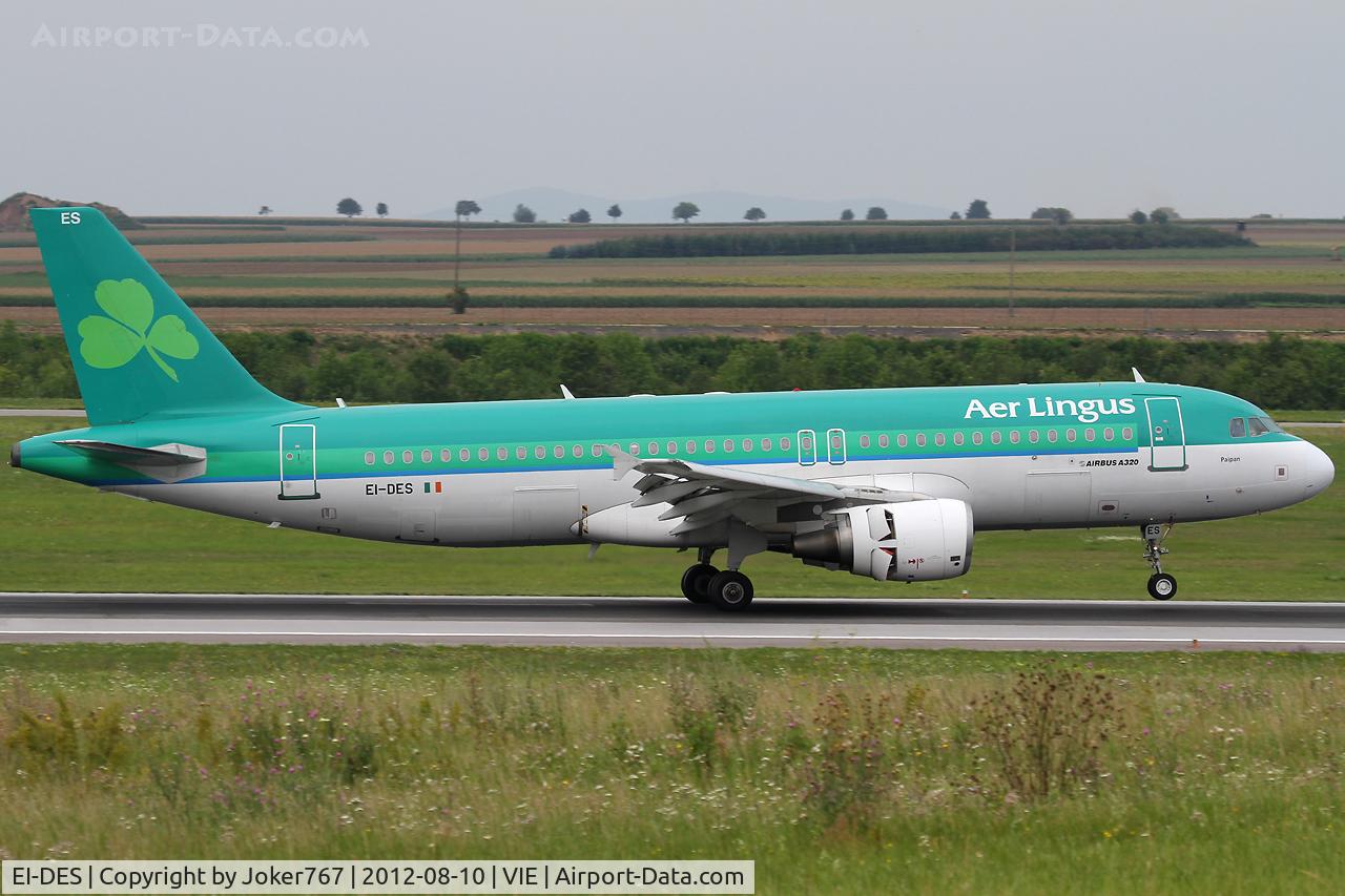 EI-DES, 2005 Airbus A320-214 C/N 2635, Aer Lingus