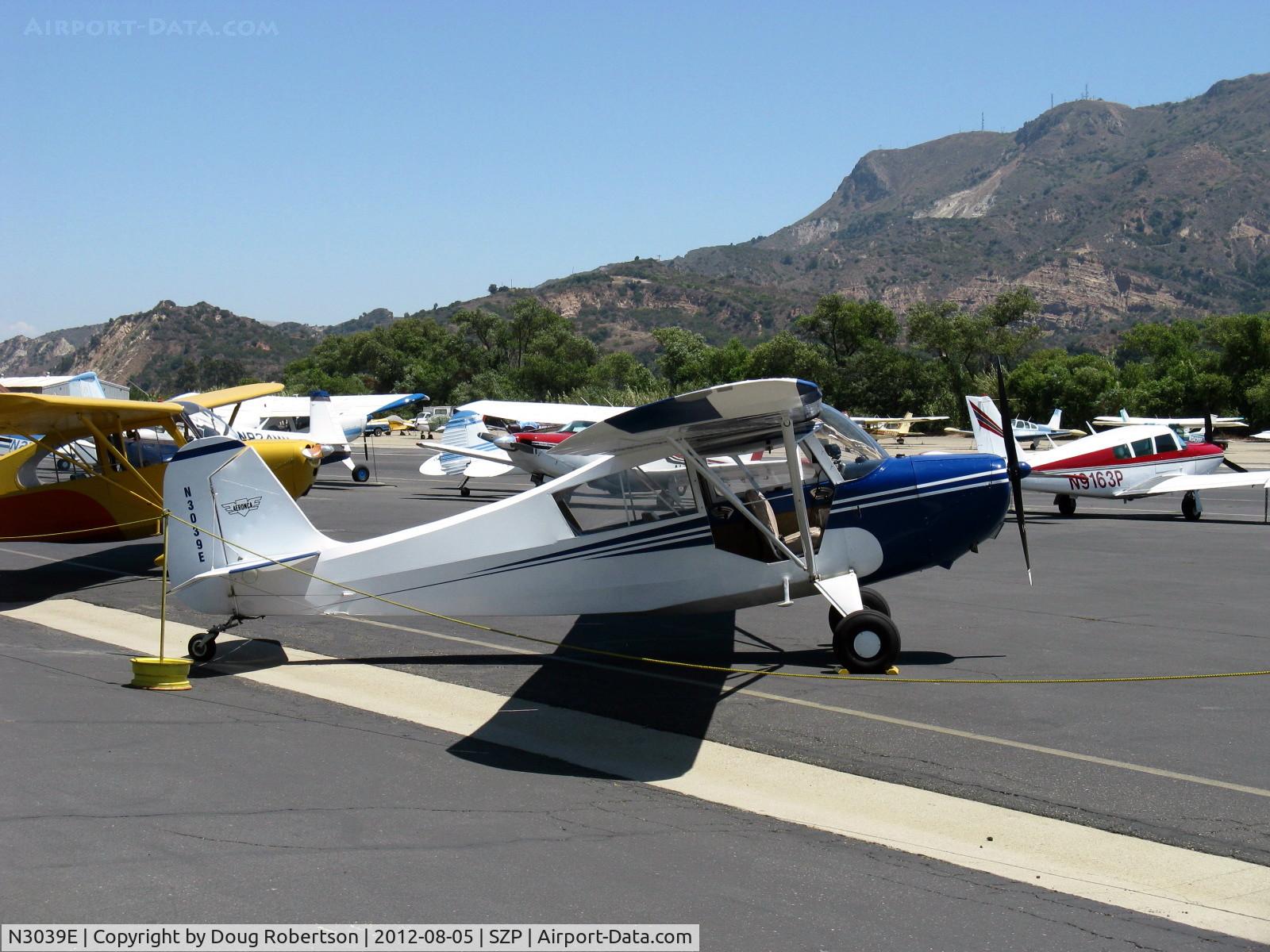 N3039E, 1946 Aeronca 7AC Champion C/N 7AC-6625, 1946 Aeronca 7AC CHAMPION, Continental O-200 100 Hp upgrade per STC, EAA AirVenture-OSH veteran