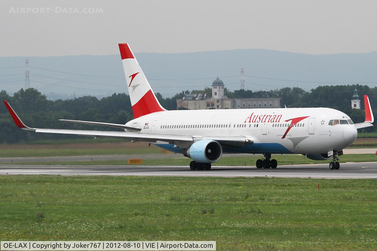 OE-LAX, 1992 Boeing 767-3Z9/ER C/N 27095, Austrian Airlines
