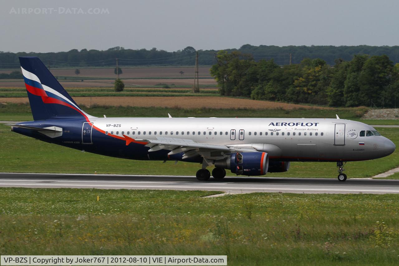 VP-BZS, 2008 Airbus A320-214 C/N 3644, Aeroflot