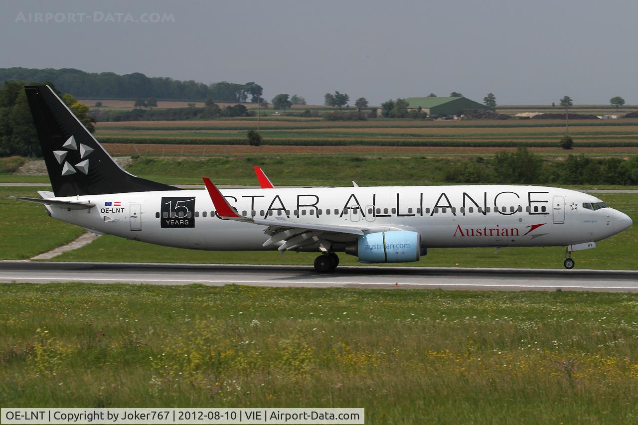 OE-LNT, 2006 Boeing 737-8Z9 C/N 33834, Austrian Airlines