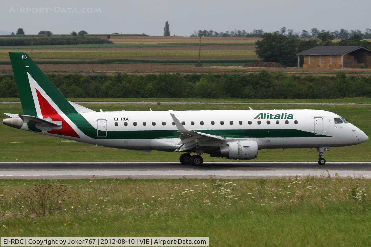 EI-RDC, 2012 Embraer 175STD (ERJ-170-200STD) C/N 17000333, Alitalia