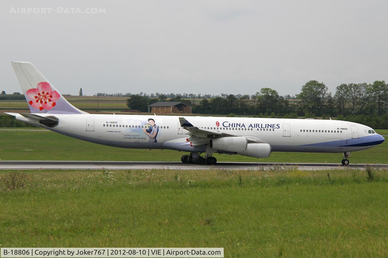 B-18806, 2001 Airbus A340-313 C/N 433, China Airlines