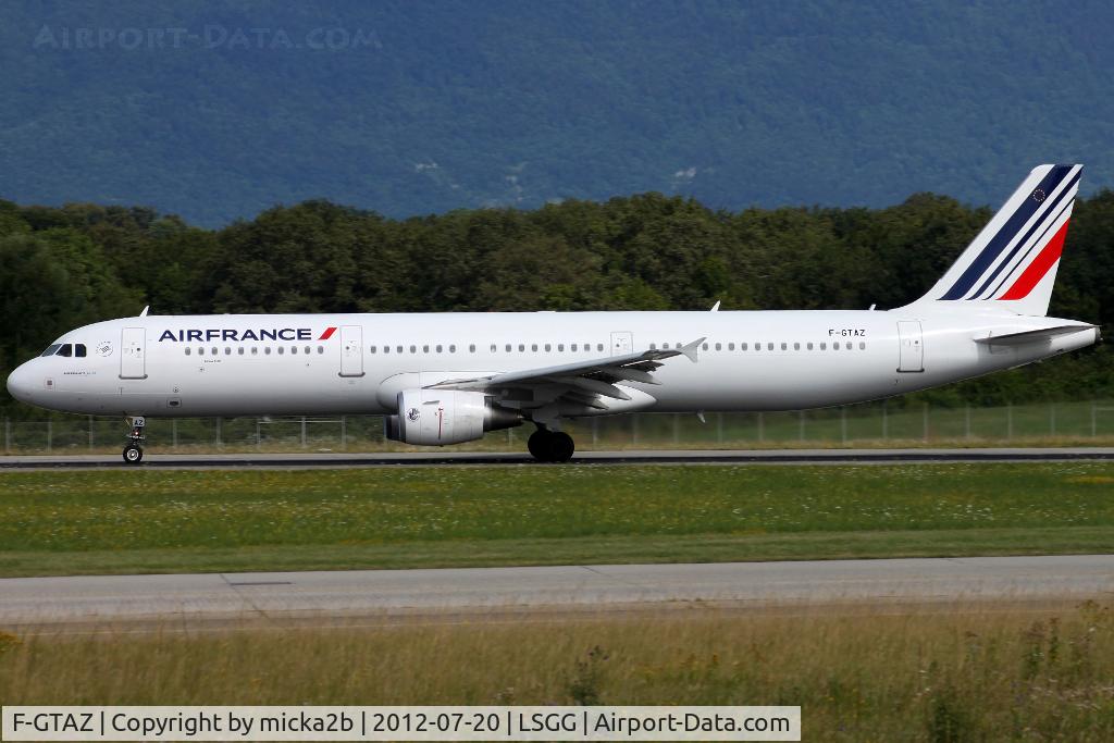 F-GTAZ, 2011 Airbus A321-212 C/N 4901, Take off in 23 for Paris Roissy CDG