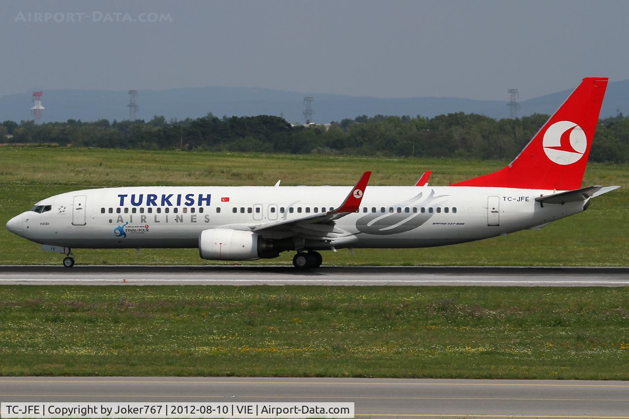 TC-JFE, 1998 Boeing 737-8F2 C/N 29767/95, Turkish Airlines