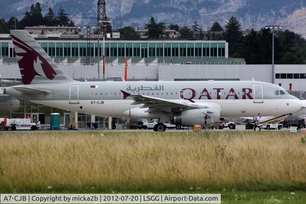 A7-CJB, 2004 Airbus A319-133LR C/N 2341, Taxiing