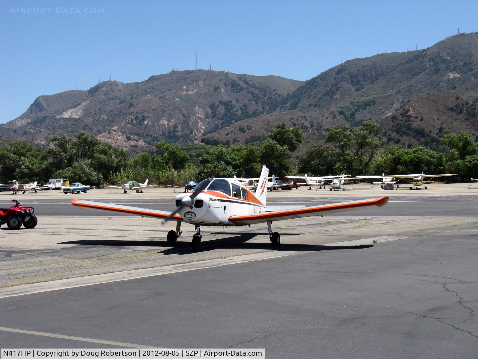 N417HP, 1964 Piper PA-28-140 C/N 28-20276, 1964 Piper PA-28-140 CHEROKEE, Lycoming O-320-E2A 150 Hp taxi
