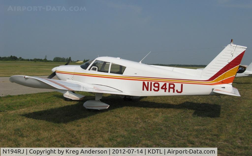 N194RJ, 1966 Piper PA-28-180 Cherokee C/N 28-2760, 2012 Detroit Lakes Water Carnival Fly-in