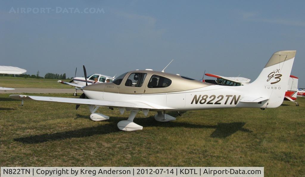 N822TN, 2008 Cirrus SR22 C/N 3078, 2012 Detroit Lakes Water Carnival Fly-in