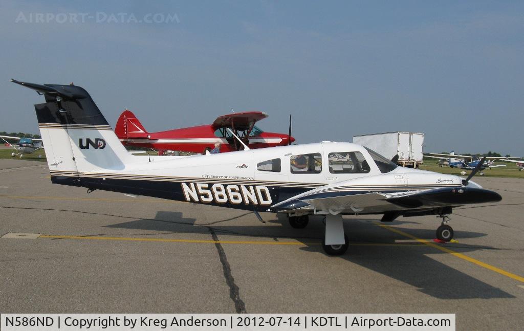 N586ND, 2010 Piper PA-44-180 Seminole C/N 4496281, 2012 Detroit Lakes Water Carnival Fly-in