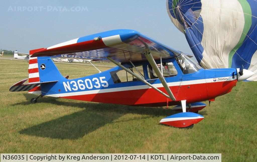 N36035, 1973 Bellanca 8KCAB Decathlon C/N 100-73, 2012 Detroit Lakes Water Carnival Fly-in