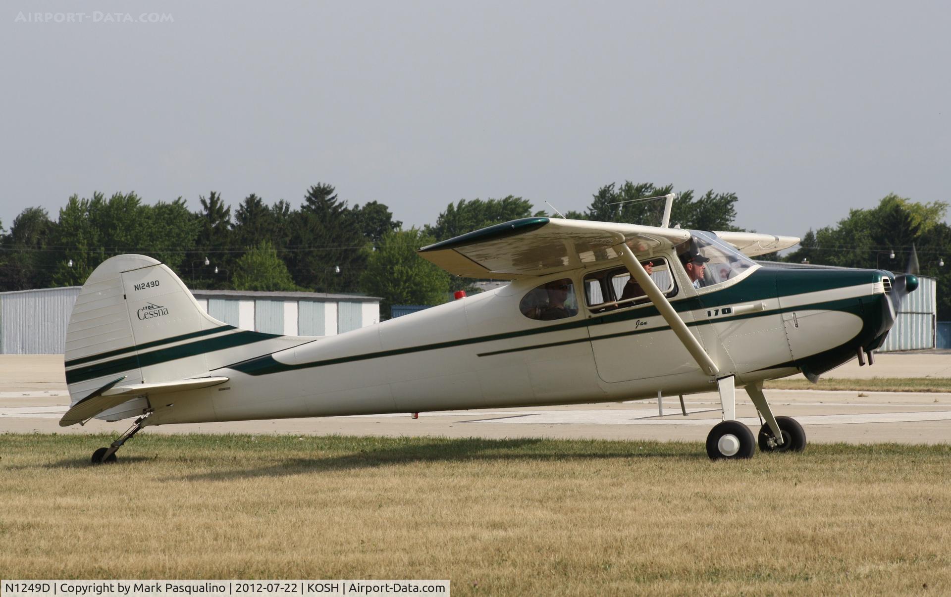 N1249D, 1951 Cessna 170A C/N 20121, Cessna 170A