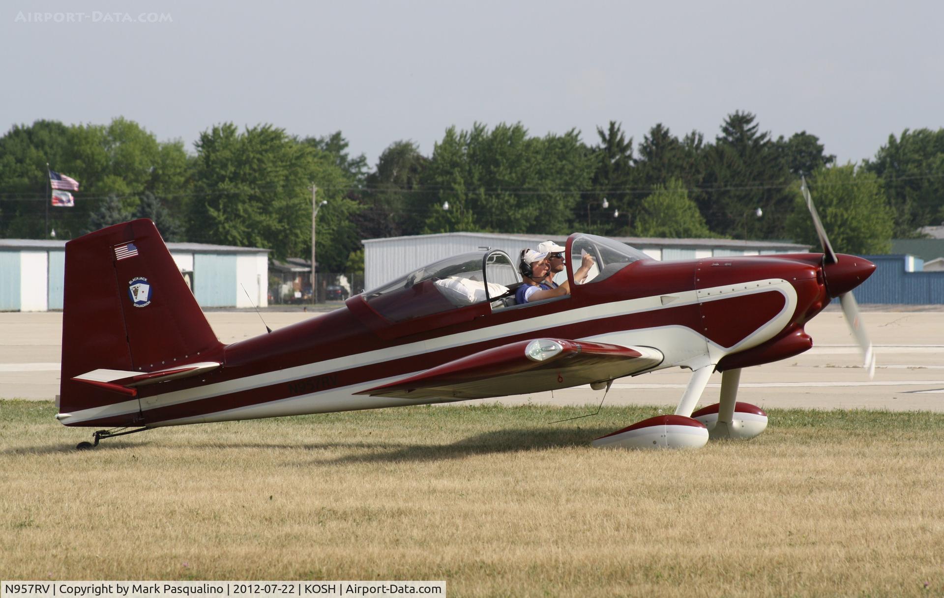 N957RV, 2009 Vans RV-7 C/N 72608, Vans RV-7