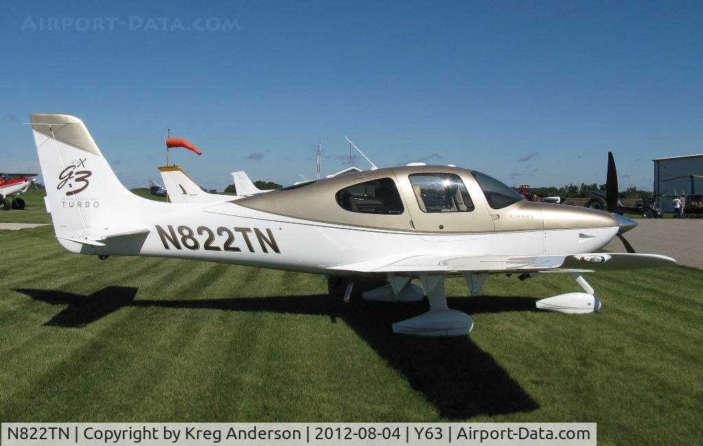 N822TN, 2008 Cirrus SR22 C/N 3078, 2012 Lakes Area Pilots Assc. Fly-in