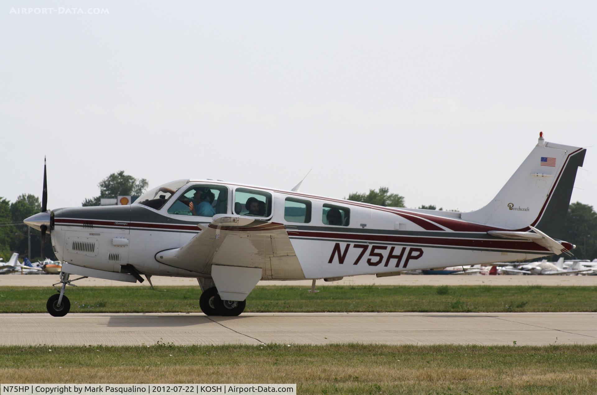 N75HP, 1984 Beech B36TC Bonanza C/N EA-415, Beech B36TC
