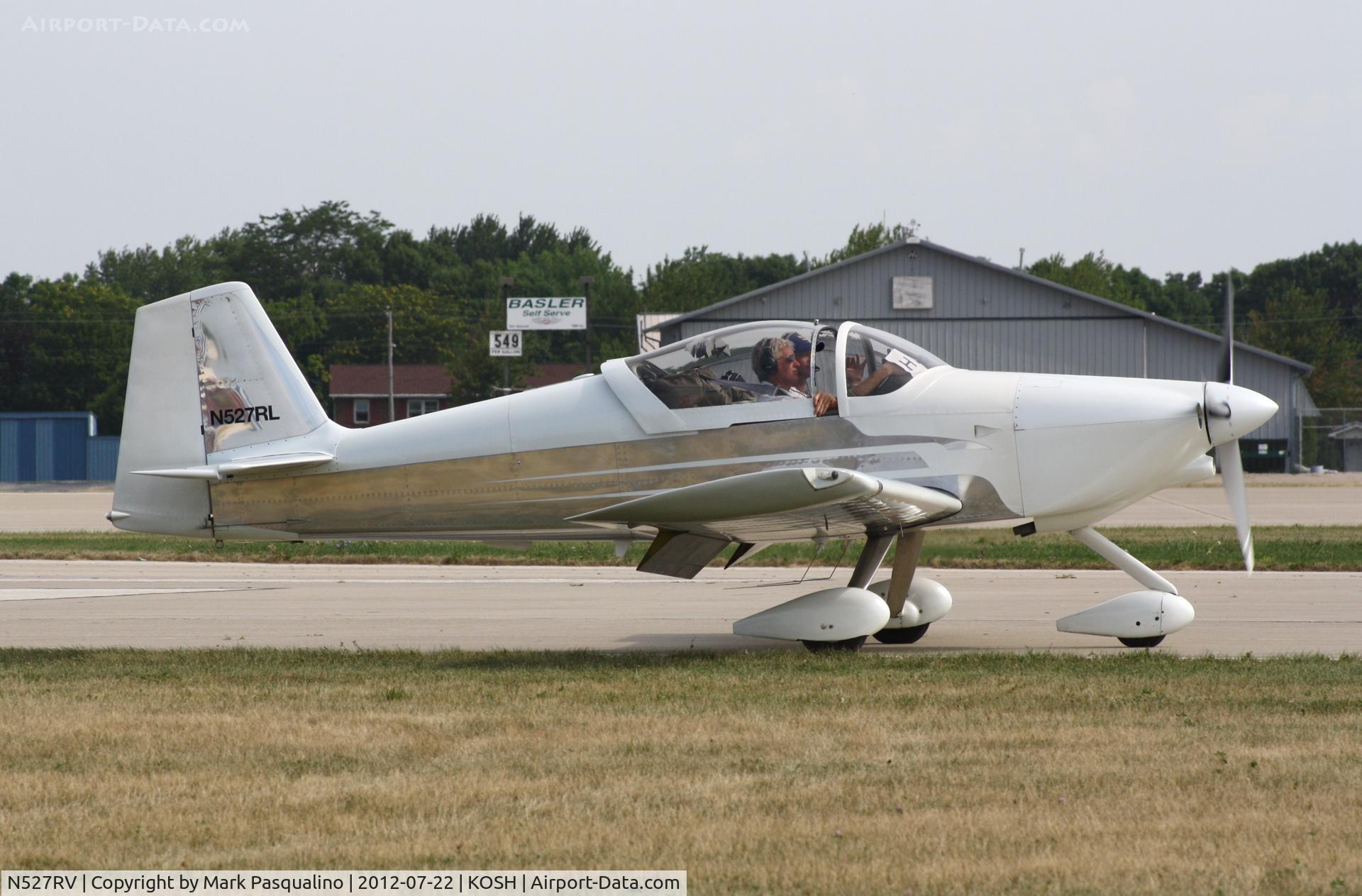 N527RV, Vans RV-7A C/N 72412, Vans RV-7A