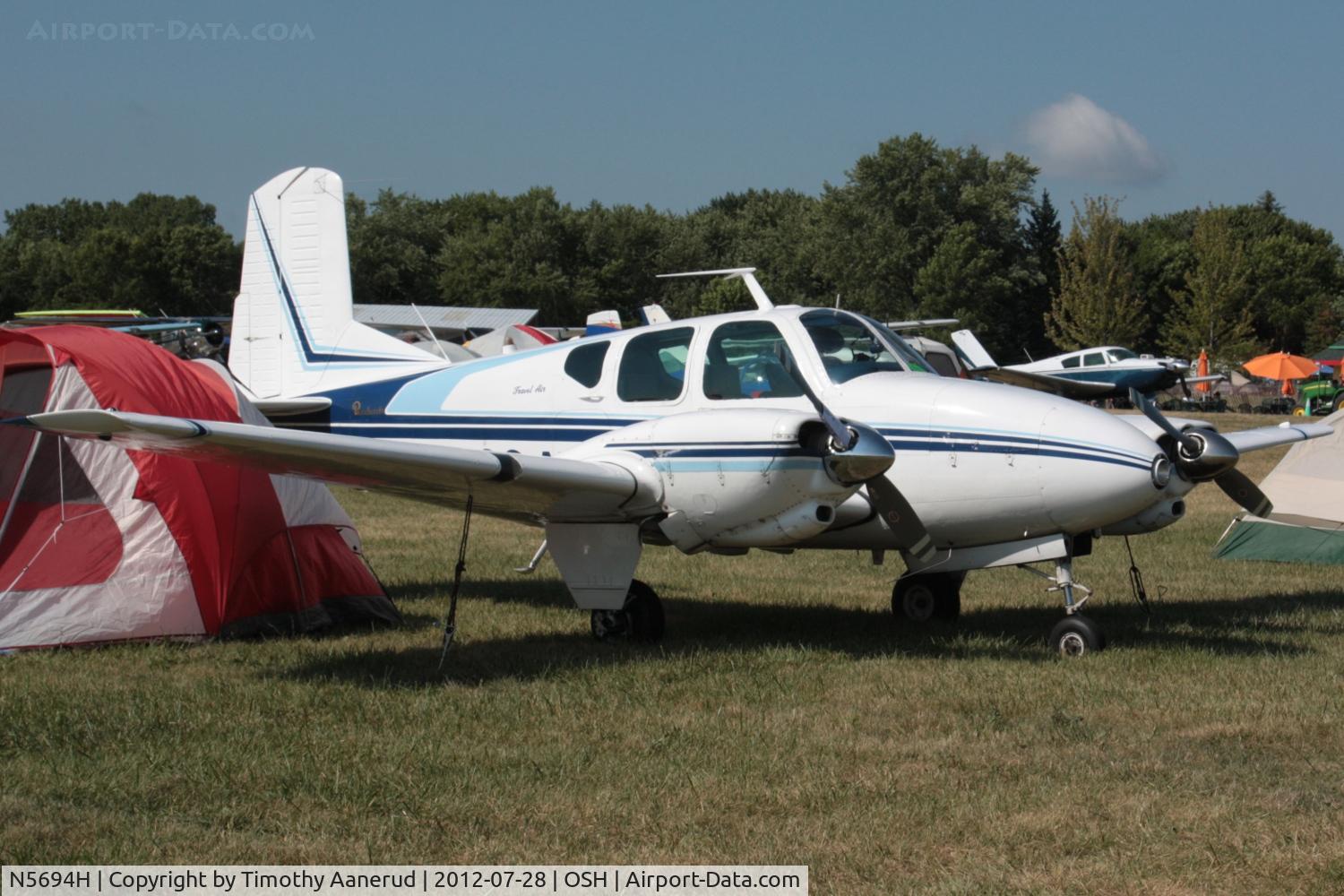 N5694H, 1965 Beech 95 C/N TD-243, 1965 Beech 95, c/n: TD-243